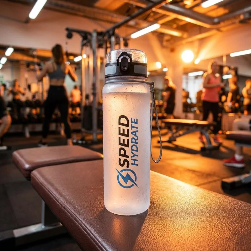 Borraccia in palestra